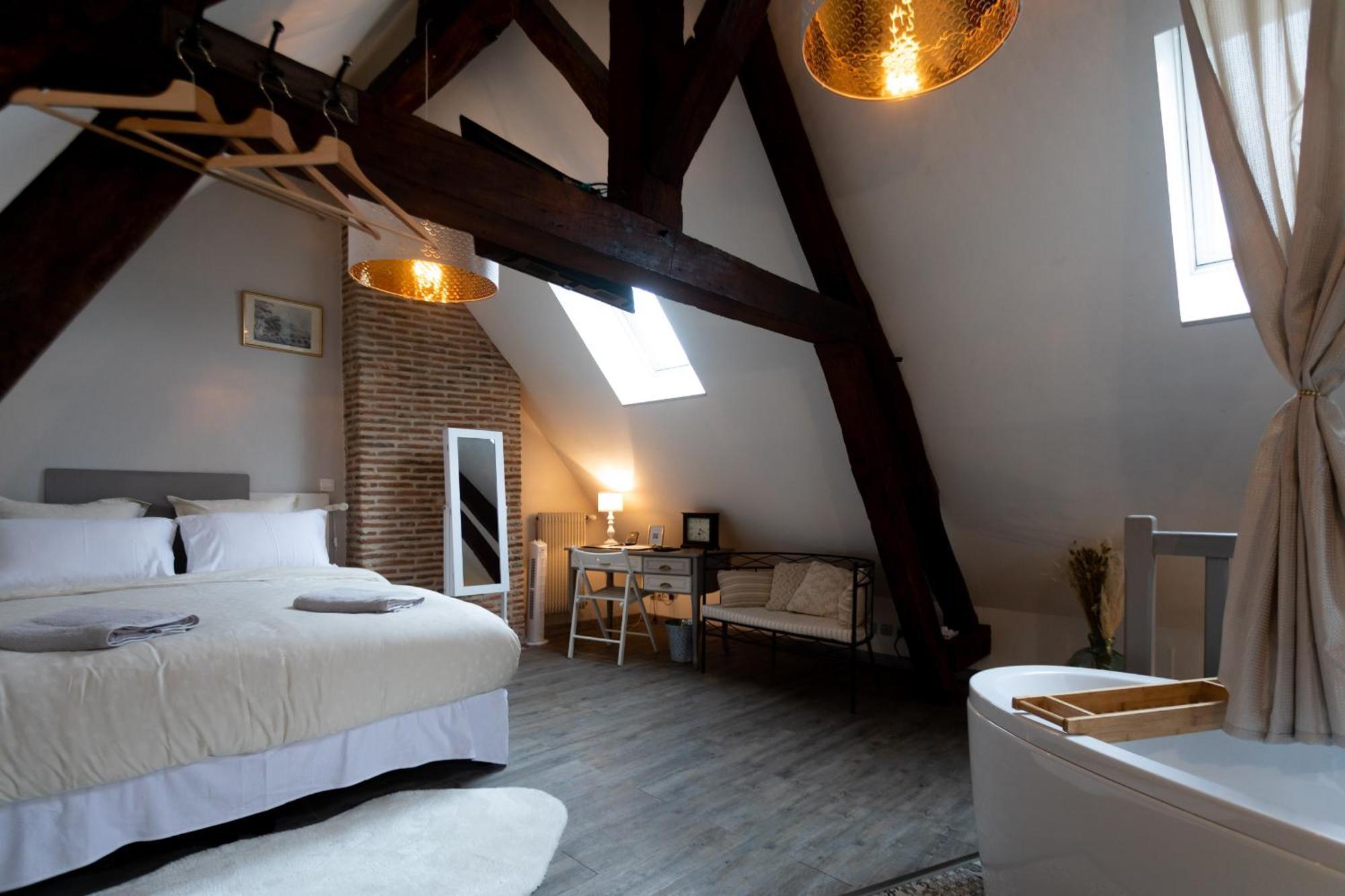 La Tour Aux Grains Chambres Autonomes Romorantin-Lanthenay Rom bilde